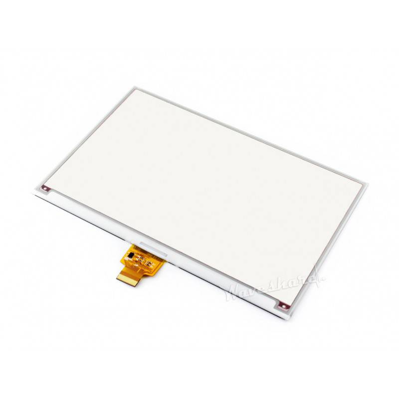 Waveshare 7.5inch E-Paper (B) E-Ink Raw Display without PCB 800x480 SPI Red Black White-1