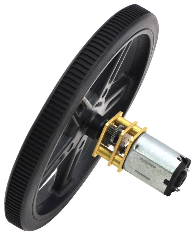 Pololu 50:1 Micro Metal Gearmotor HPCB 6V brushed DC motor 650RPM-4