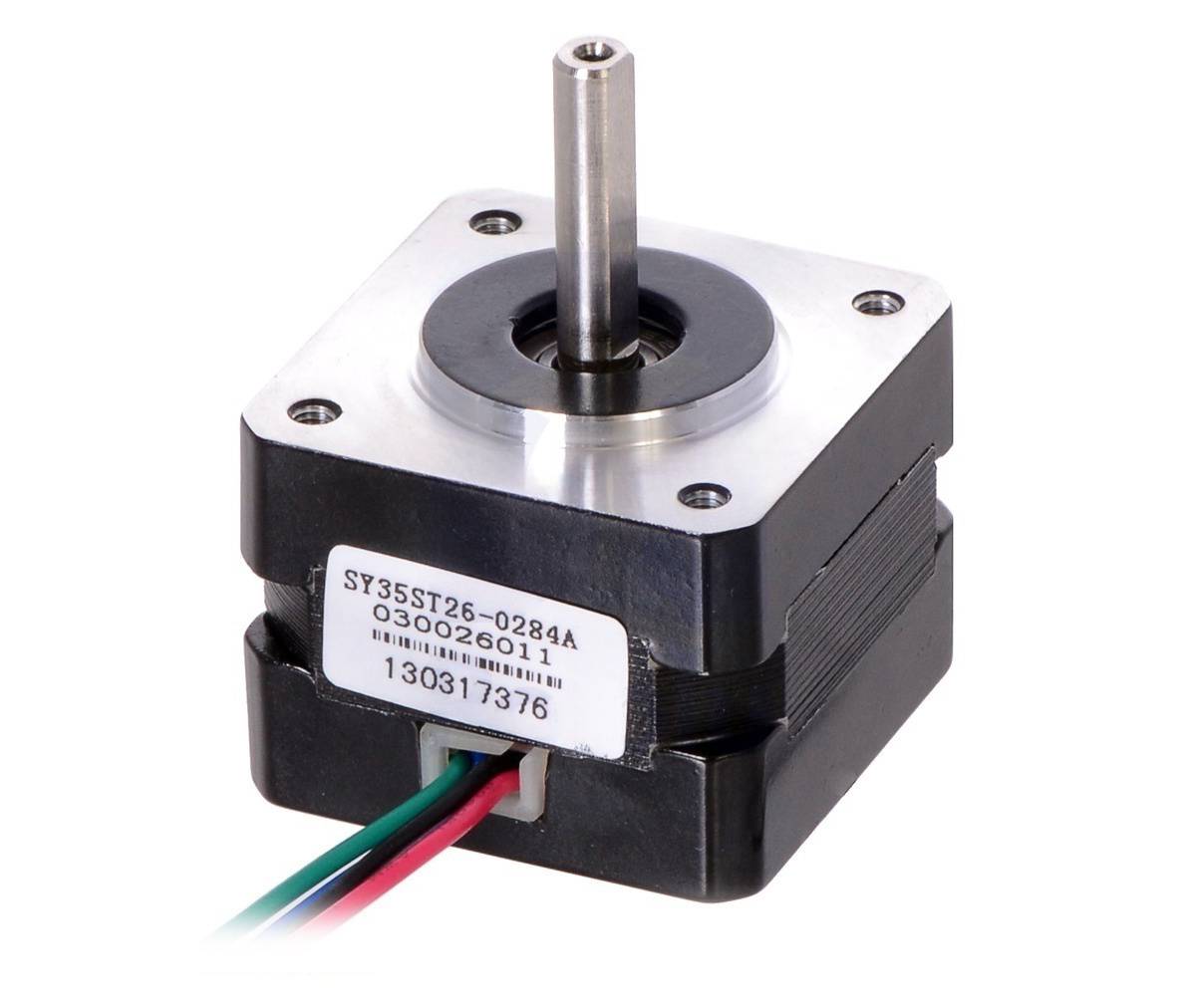 Pololu Stepper Motor NEMA 14 Bipolar 200 Steps/Rev 35x26mm 7.4V 0.28A/Phase-0