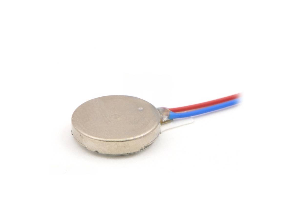 Pololu Shaftless Vibration Motor 10D x 2.0mm, 60mA @3V 1638-1