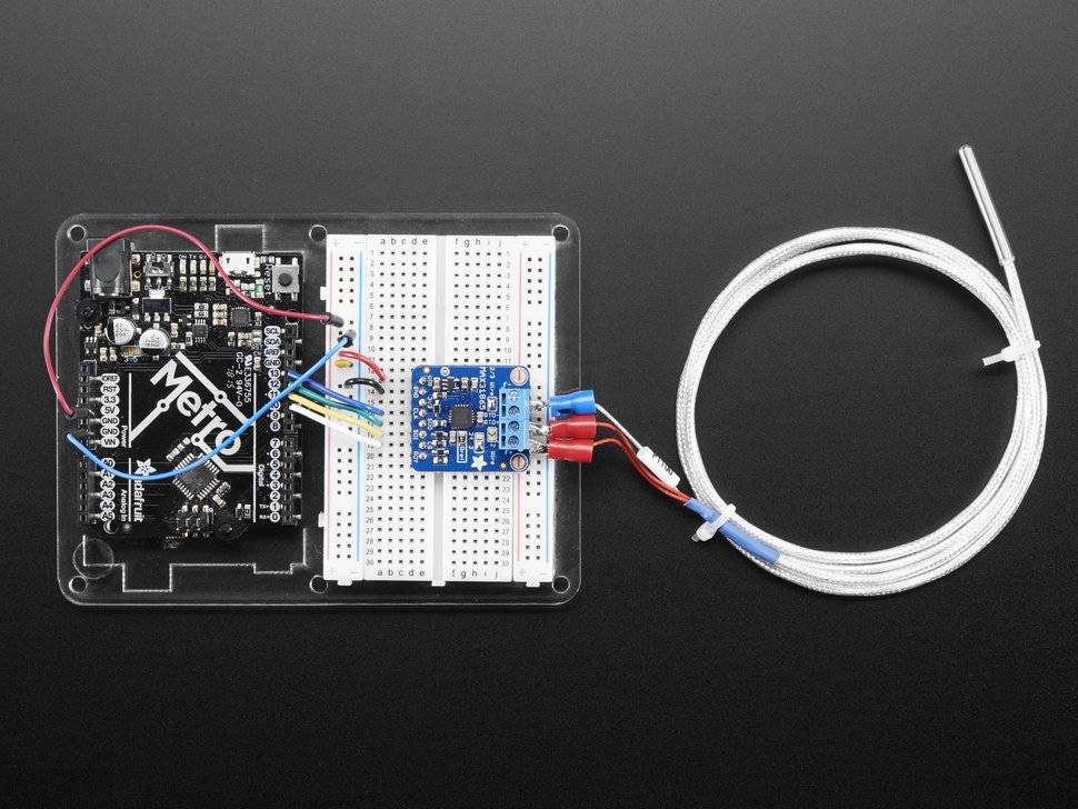Adafruit PT1000 RTD Temperature Sensor Amplifier MAX31865-3