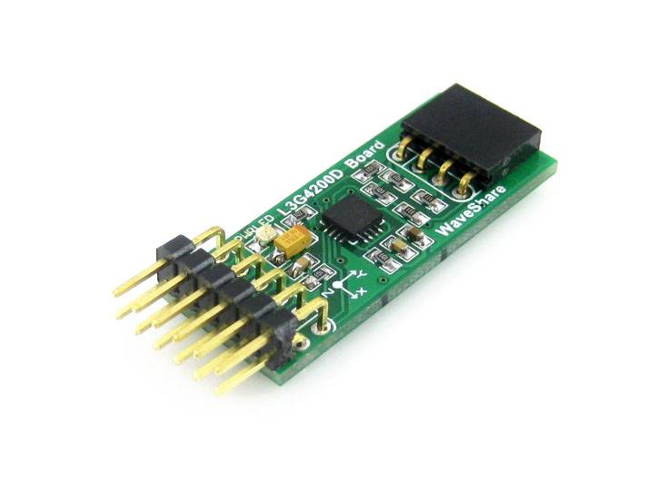 Waveshare 3-axis digital gyroscope & angular rate sensor module I2C SPI L3G4200D-0