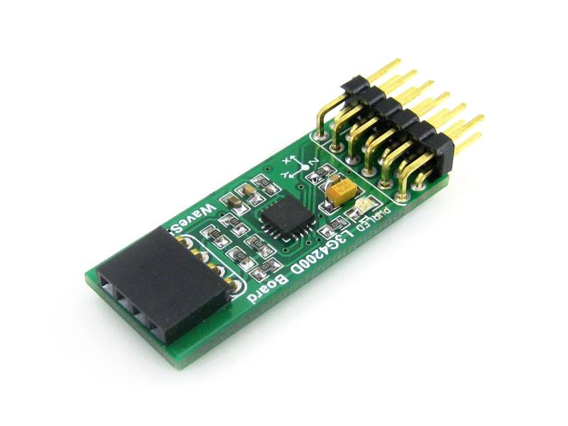 Waveshare 3-axis digital gyroscope & angular rate sensor module I2C SPI L3G4200D-2