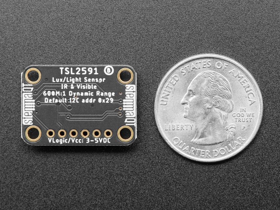 Adafruit TSL2591 High Dynamic Range Digital Light Sensor - STEMMA QT 1980-4