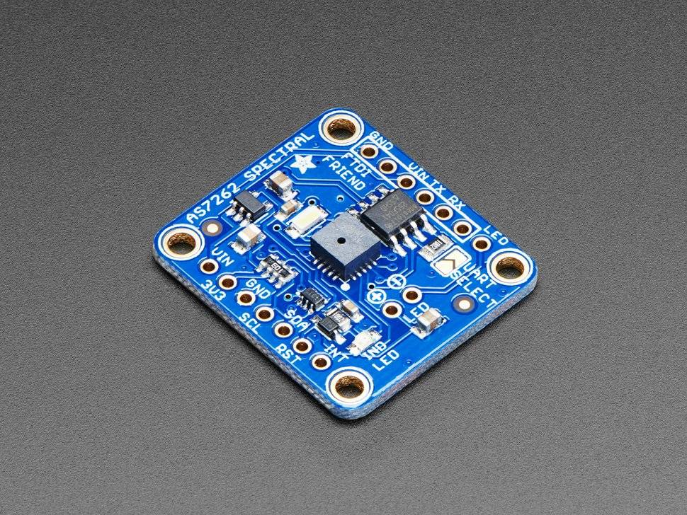Adafruit AS7262 6-Channel Visible Light Color Sensor Breakout 3779-0