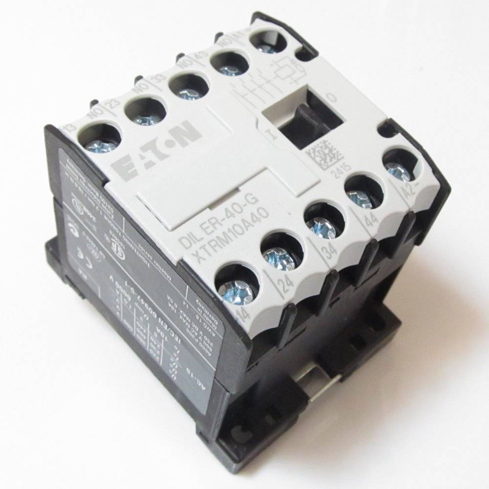 Eaton Hilfsschütz, 4 Schließer, DC-betätigt DILER-40-G(24VDC) - 010223 - 5 Stück-0