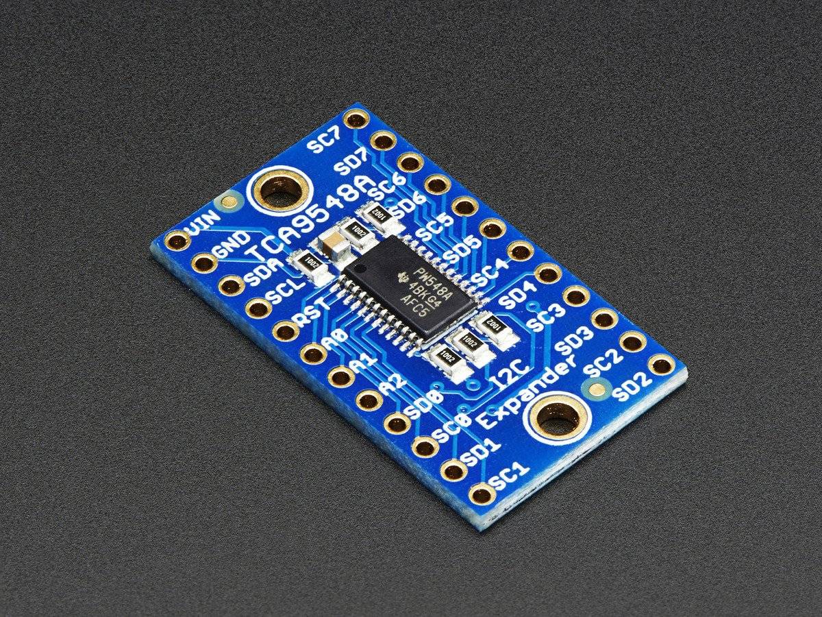 Adafruit TCA9548A I2C Multiplexer, Support up to 8x I2C Devices-0