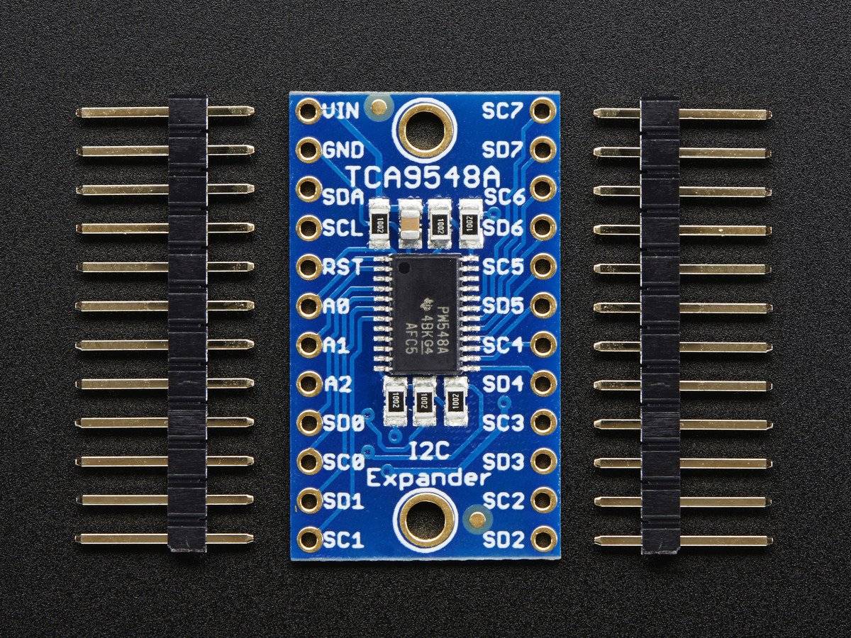 Adafruit TCA9548A I2C Multiplexer, Support up to 8x I2C Devices-1