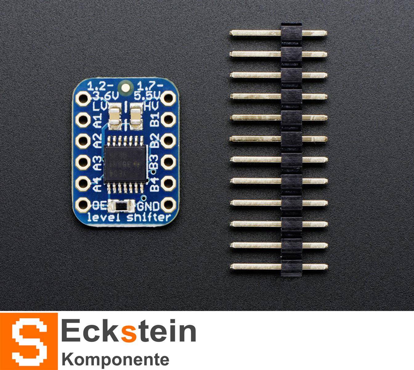 Adafruit TXB0104 Bi-Directional Level Shifter, Any Voltage to Any Voltage Auto-Direction-Detection 1875-0