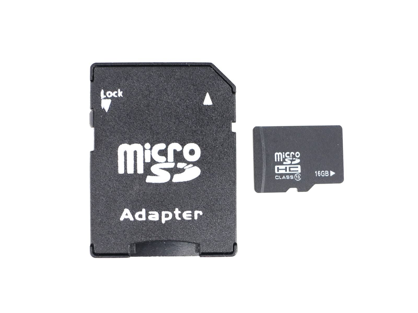 16GB Micro SD Card Class 10 Speicherkarte mit Adapter-2