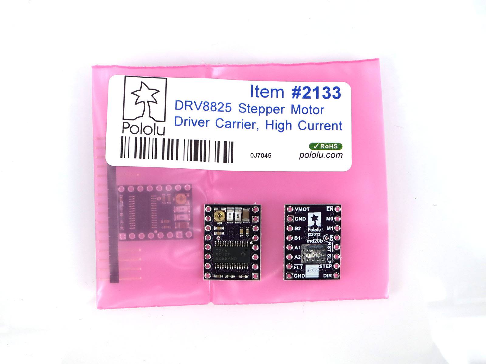 Pololu DRV8825 Stepper Motortreiber Carrier, High Current-4