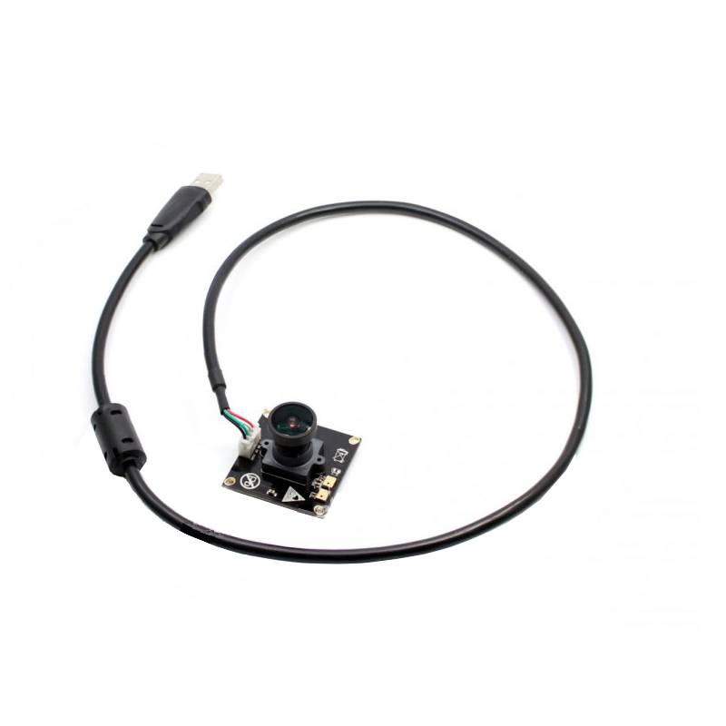 Waveshare IMX179 8MP USB Camera (A) HD, 3288x2512 Embedded Mic Driver-Free 14122-3