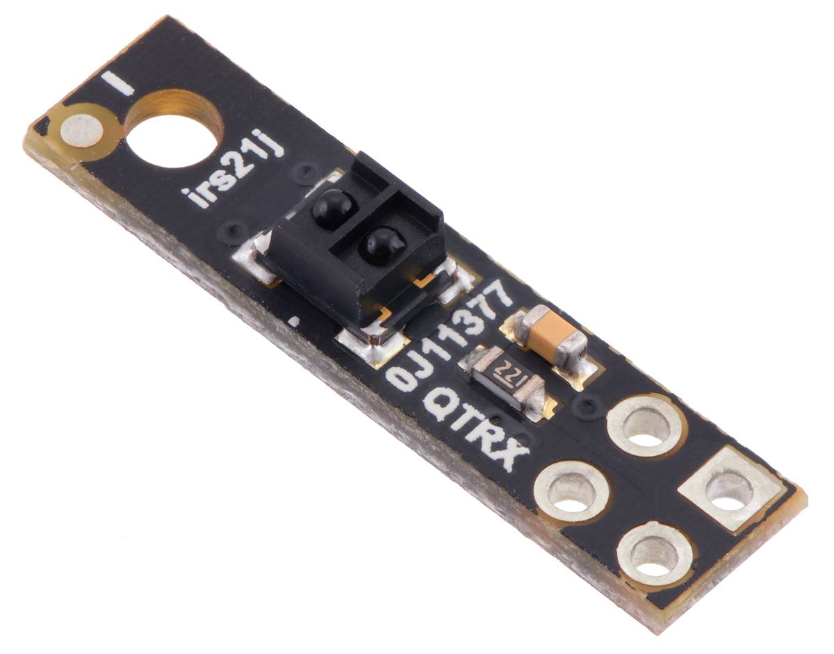 Pololu QTRXL-HD-01RC Reflectance Sensor: 1-Channel, 5mm Wide, RC Output, Long Ra-0