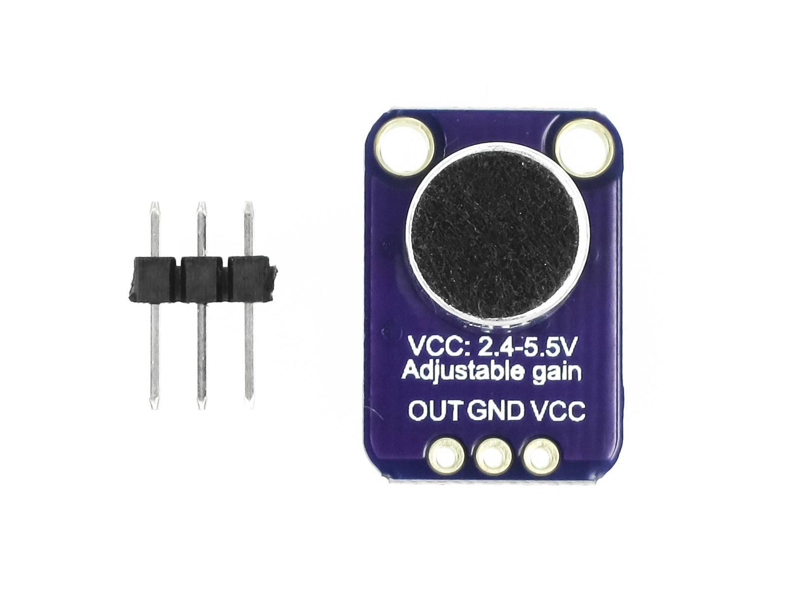 GY-MAX4466 Sound Sensor Module Electret Microphone Amplifier - MAX4466-1