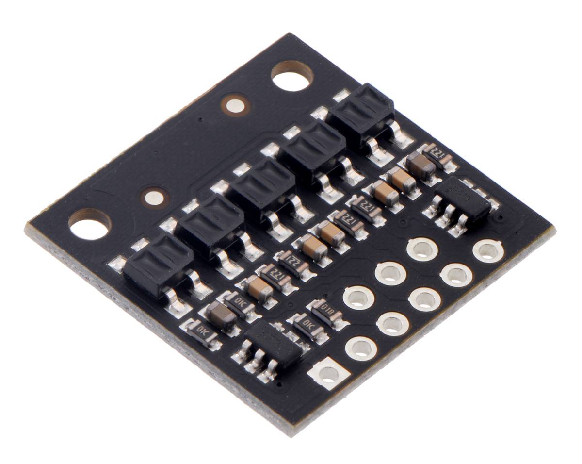 Pololu QTR-HD-05RC Reflectance Sensor Array: 5-Channel, 4mm Pitch, RC Output-0