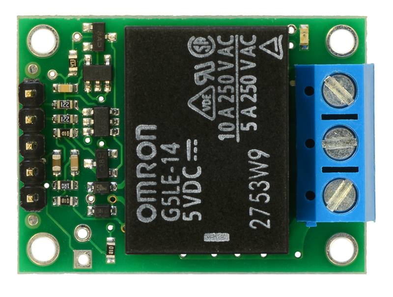 Pololu RC Switch with Relay Omron G5LE-14-DC5(Partial Kit) 1-Kanal Relais Modul-1