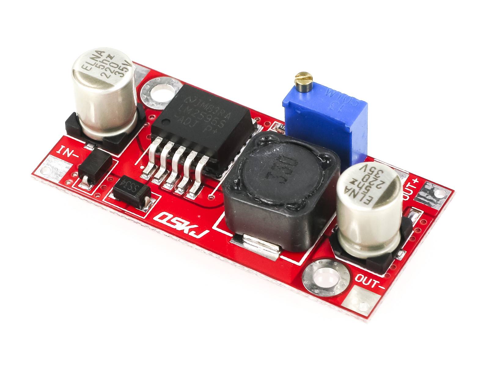LM2596S DC-DC einstellbarer Step-Down Spannungsregler Adjustable Power Supply Modul-0