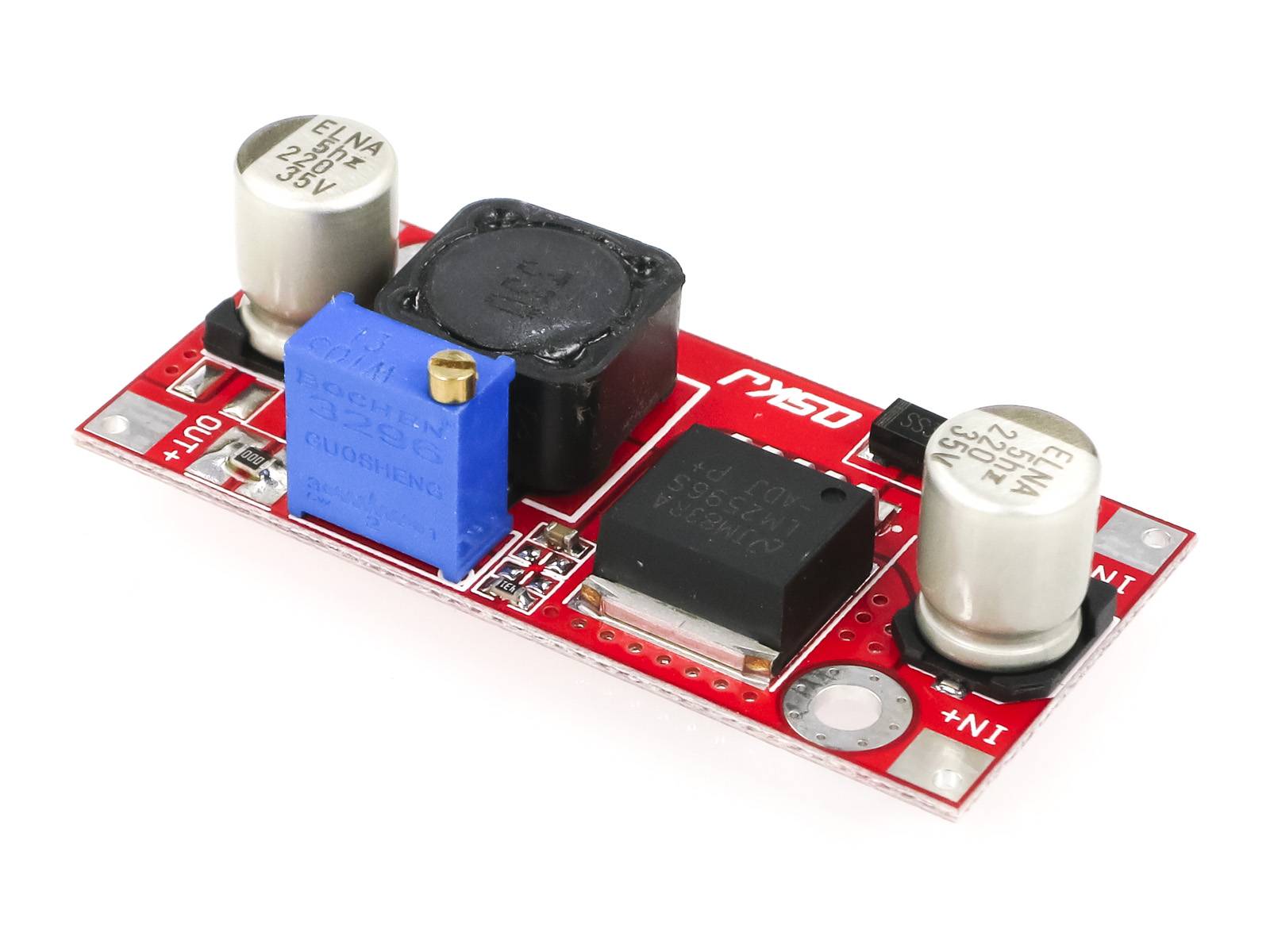 LM2596S DC-DC einstellbarer Step-Down Spannungsregler Adjustable Power Supply Modul-3