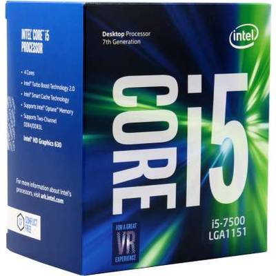 Intel Box Core i5 Processor i5-7500 3,40Ghz 6M Kaby Lake