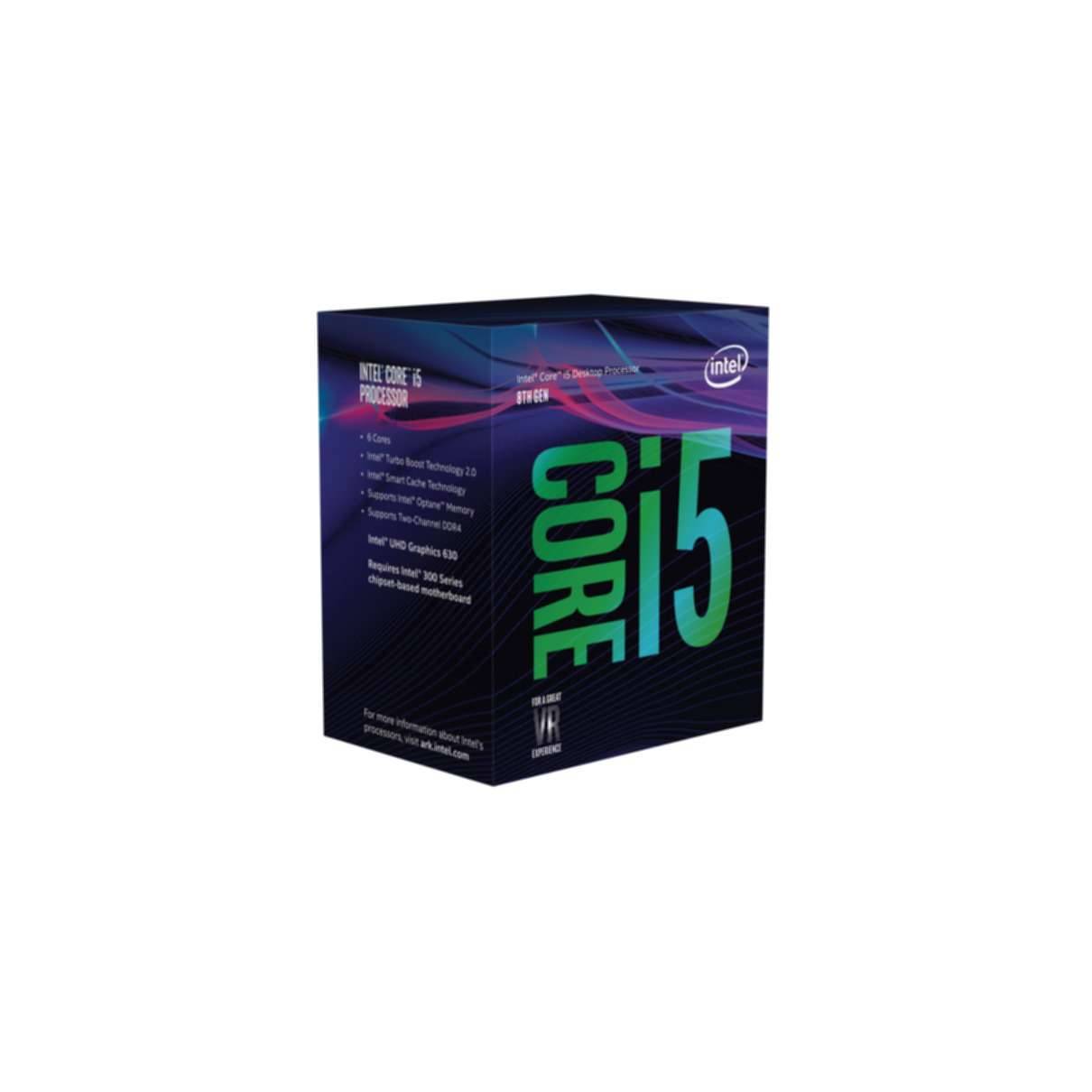 Intel Core i5 8400 - 2.8 GHz - 6 Kerne - 6 Threads - 9 MB Cache-Speicher - LGA1151 Socket-1