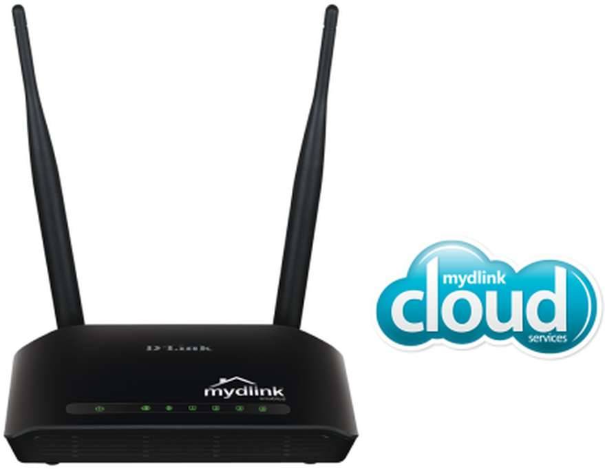 D-Link DIR-605L - - Wireless Router - 4-Port-Switch - Wi-Fi - 2,4 GHz-1