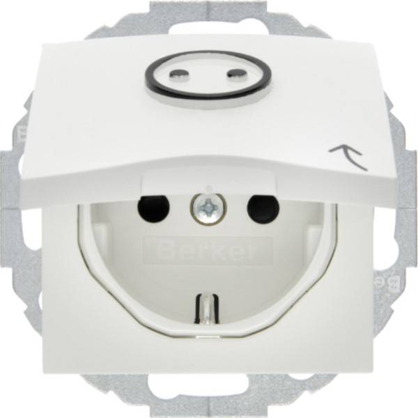 Berker Schuko-Steckdose pws Symbol Steckdose 47441949-0