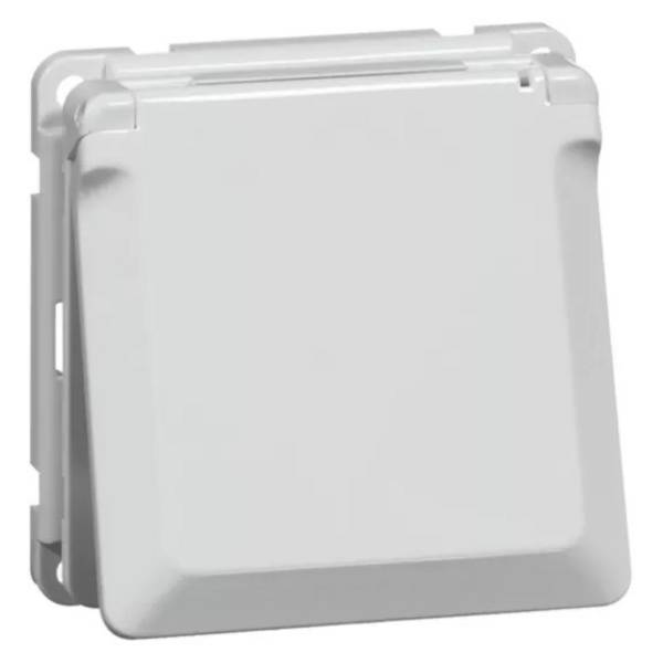 Peha SCHUKO-Steckdose rws 16A 250V Abdeckung D 6711.02 K SI