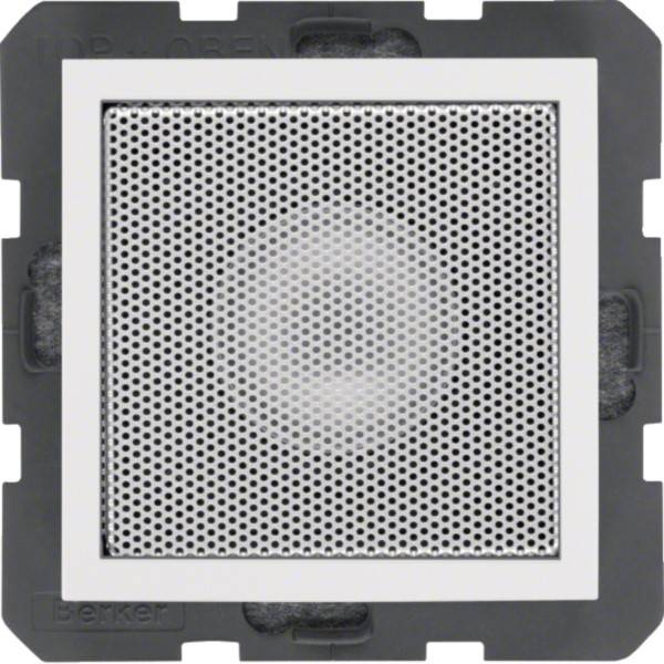 Berker Lautsprecher polarweiß glänzend 28828989 4 Ohm, W, 3 70 mm, 40 mm