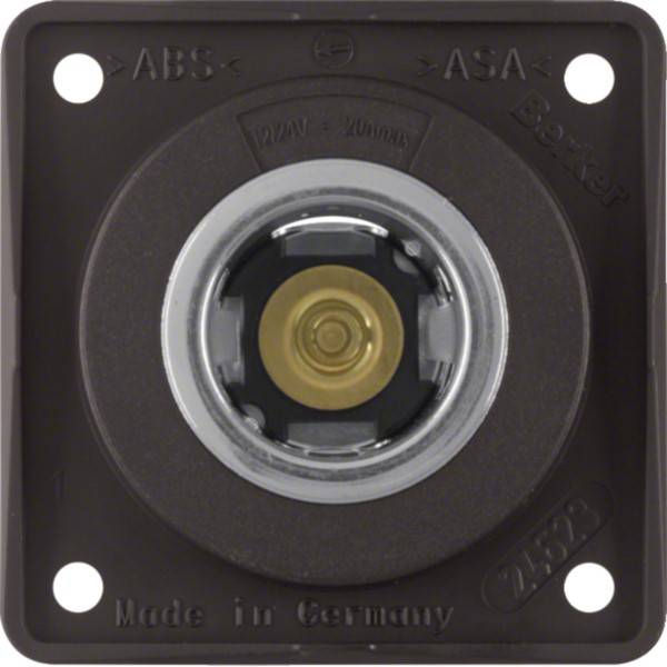 Berker Power-Steckdose br matt,12V 845712501-0