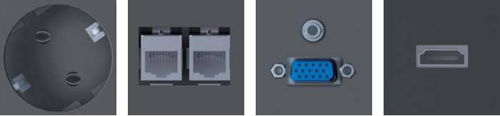 Bachmann Steckdosenturm Lift 1xSchuko,2xRJ45,HDMI 904.045