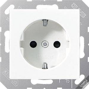 Jung SCHUKO-Steckdose 16A 250V 50x50mm Klappdeckel CD 5120 BF LG-0