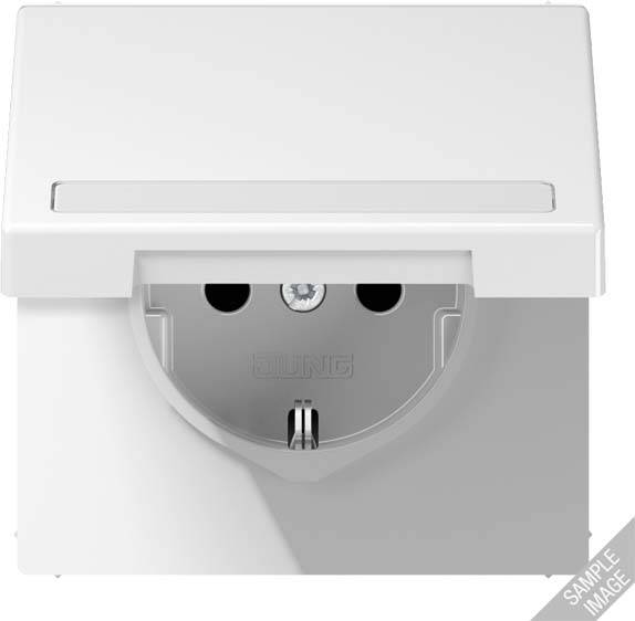Jung SCHUKO-Steckdose 16 A 250V m.Klappdeckel bruchs LS 1520 BFNAKL GN-0