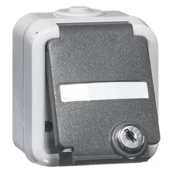 Peha SCHUKO-Steckdose 1-fach gr 16A 250V 2-pol.Absch D 6620 WAB NA VS-0