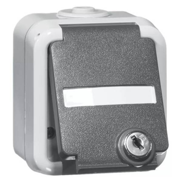 Peha SCHUKO-Steckdose 1-fach gr 16A 250V 2-pol.Absch D 6620 WAB NA VS