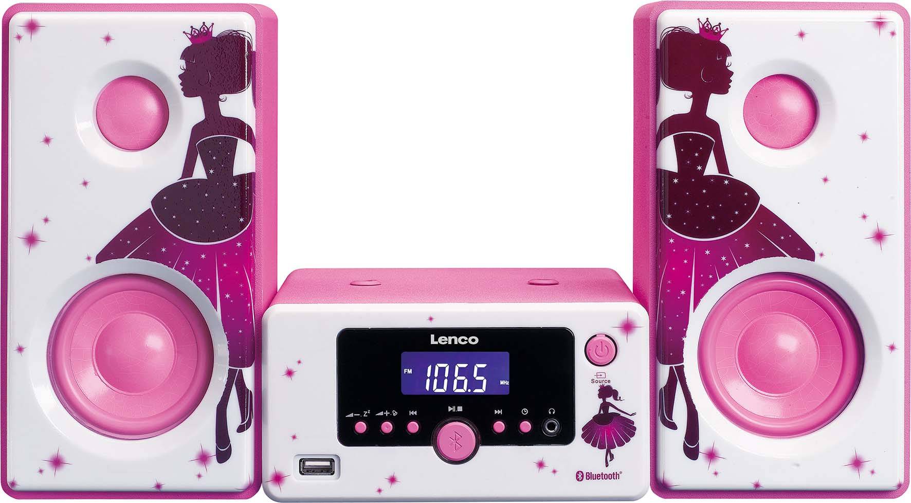 LENCO Microanlage PLL/FM,BT MC-020 Princess-0