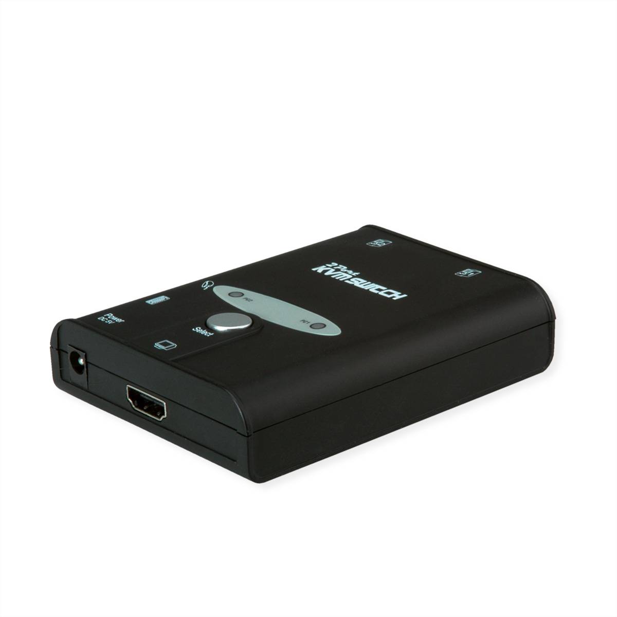 VALUE KVM Switch "Star", 1U - 2 PCs, HDMI, USB-1