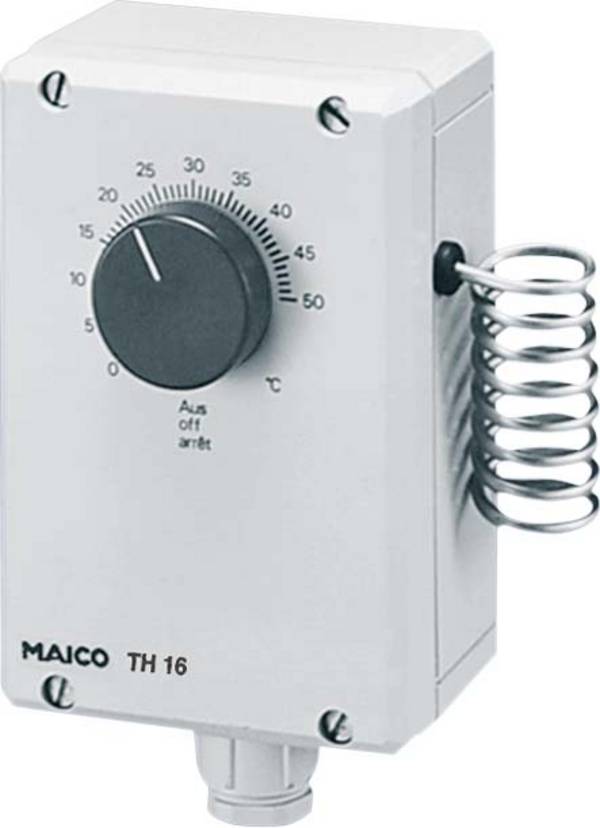 Maico Ventilatoren 0157.0748 Drehstrom-Technik Raumthermostat Aufputz 1 St.