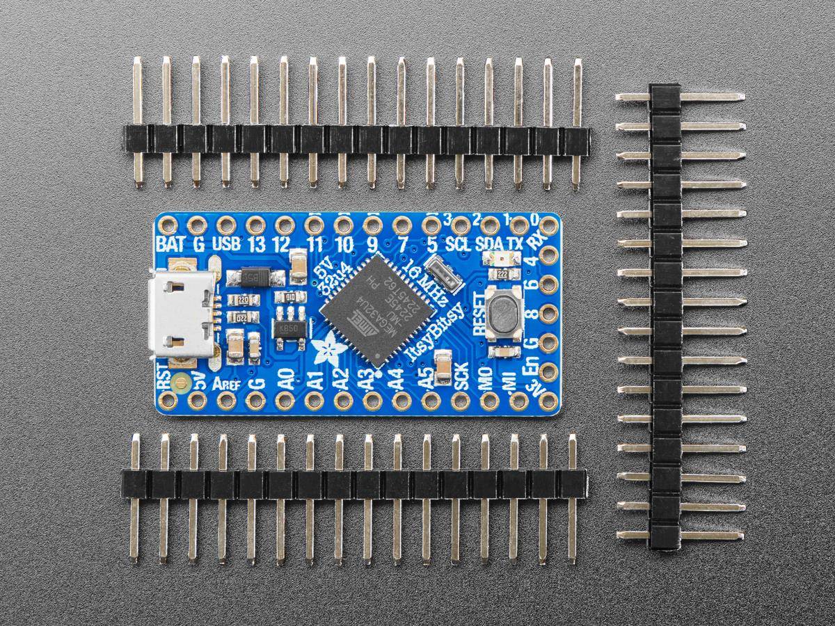 Adafruit Itsy Bitsy 32u4 - 5V 16MHz Atmega32u4 Microcontroller Arduino Compatible-1
