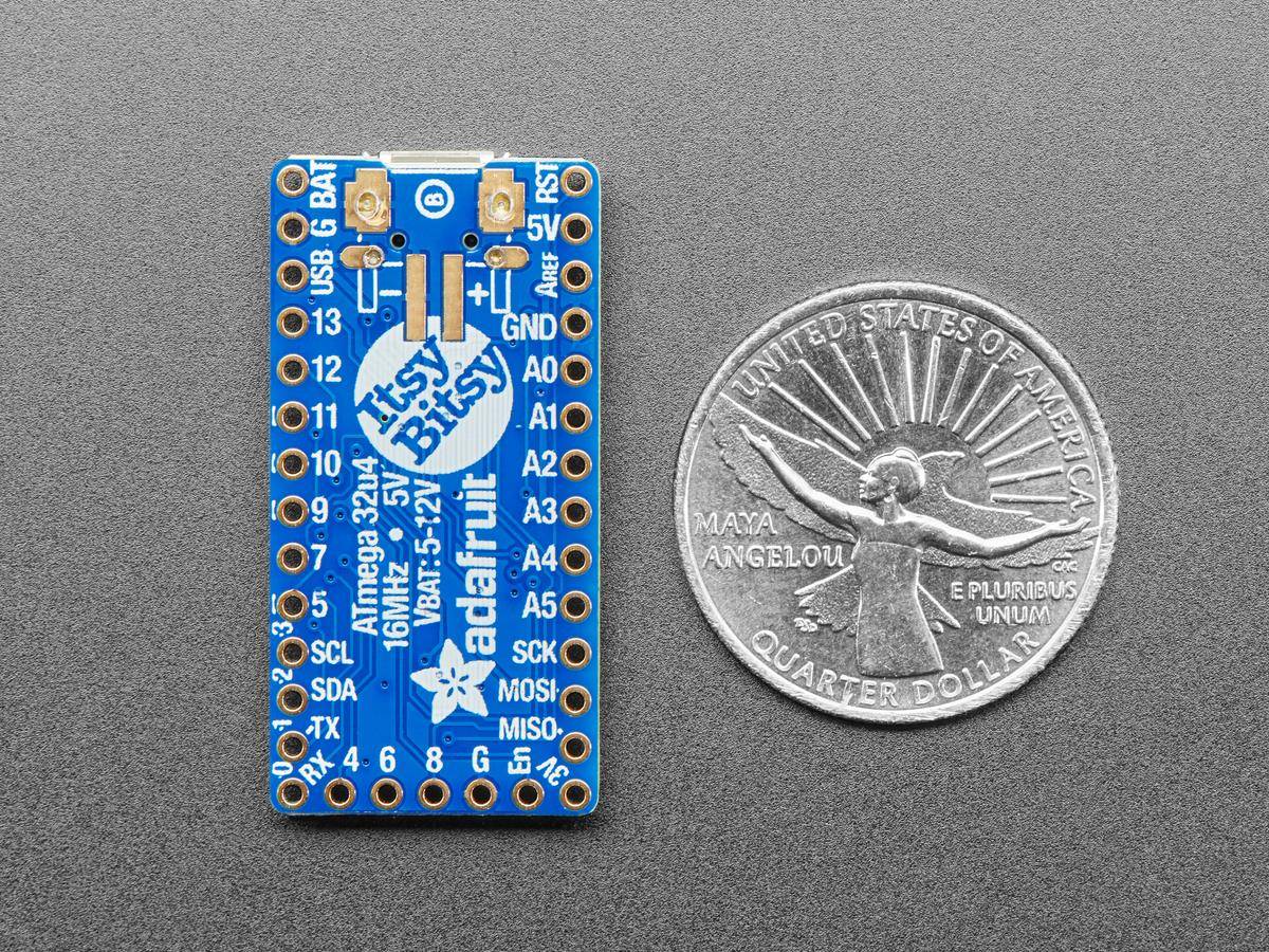 Adafruit Itsy Bitsy 32u4 - 5V 16MHz Atmega32u4 Microcontroller Arduino Compatible-4