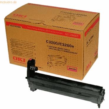 OKI Trommel OKI 42126663 C3200 OPC MAGENTA-0