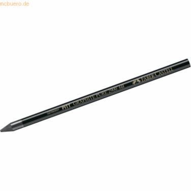 FABER-CASTELL Graphitstift PITT GRAPHITE PURE, Härtegrad: 6B