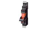 Steckrelais Komplettgerät, 1 Wechsler, AC 115 V, LED-Modul rot, Sockel mit logischer Trennung, Federzuganschluss (Push-