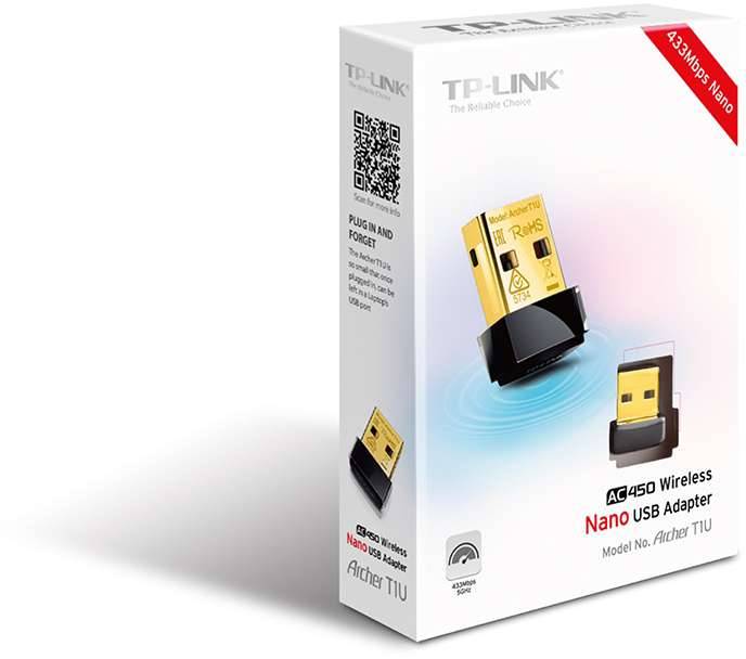 WL-USB TP-Link Archer T1U Nano (AC450)-1