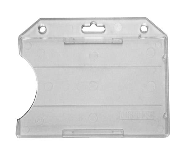 Kartenhalter horizontal offen transparent (10 Stück)-0