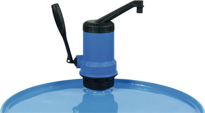 Handhebelpumpe PP 0,5 l/Hub geeignet f.Diesel,Heizöl,Schmieröl-0