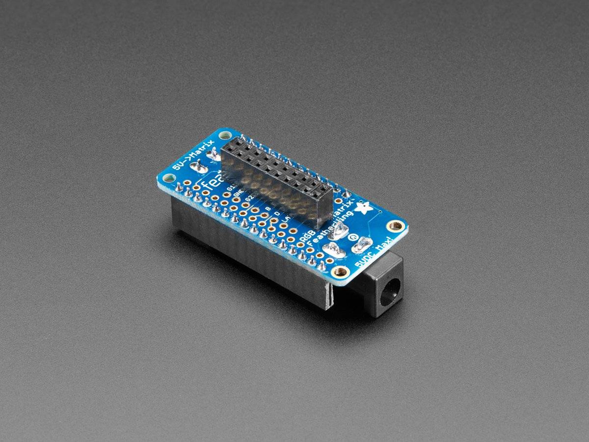 Adafruit RGB Matrix Featherwing Kit for RP2040, M0 and M4 Feathers-2