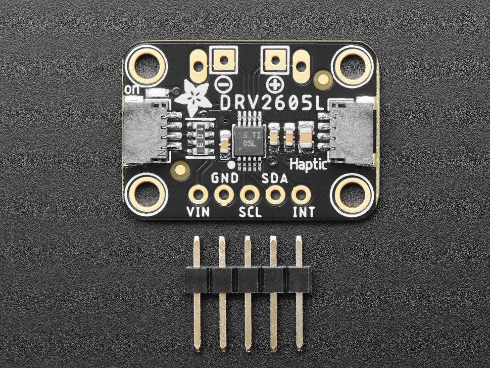 Adafruit DRV2605L Haptic Motor Controller STEMMA QT Qwiic 2305-0