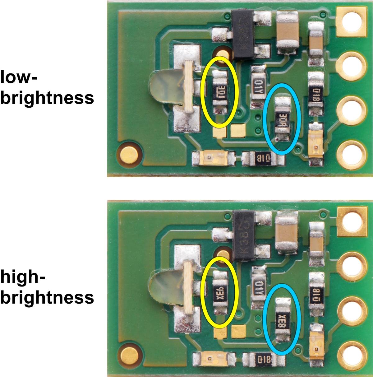 Pololu 38 kHz IR Proximity Sensor, Fixed Gain, High Brightness-3