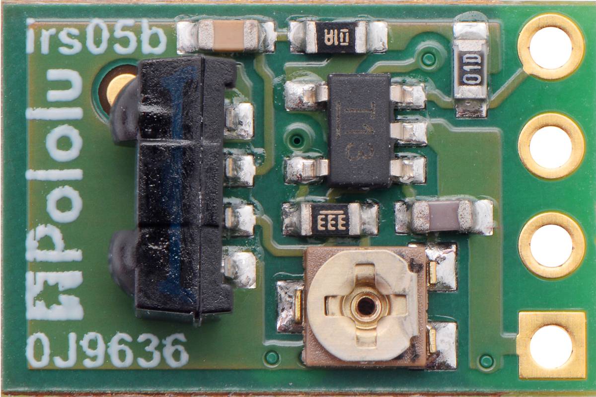 Pololu 38 kHz IR Proximity Sensor, Fixed Gain, High Brightness-4