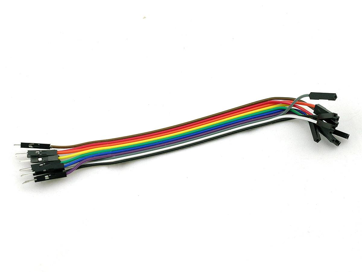 Jumper Wire 10x1Pin Female to Male 20cm Compatible with Breadboard-1
